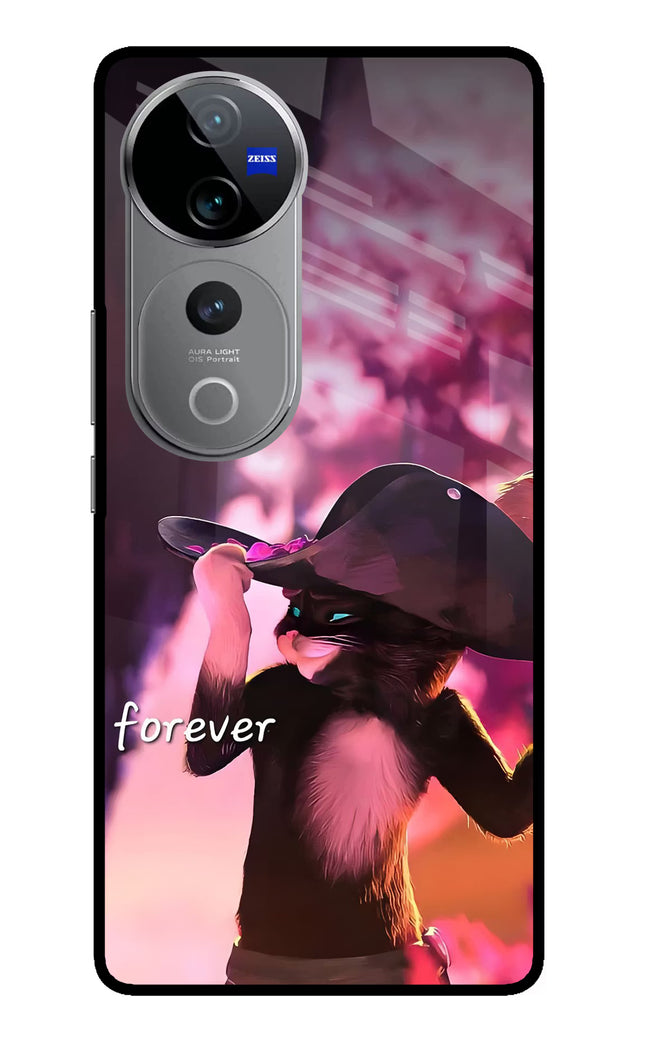 Forever Cat Vivo V40 Pro 5G Glass Case