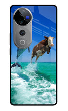 Dolphin vs Cow Vivo V40 Pro 5G Glass Case