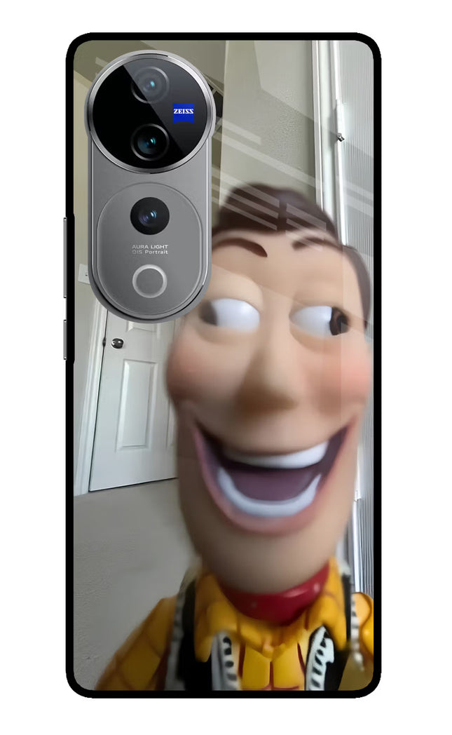 Side Eye Woody Vivo V40 Pro 5G Glass Case