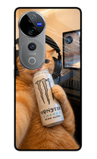 Gamer Cat Energy Vivo V40 Pro 5G Glass Case