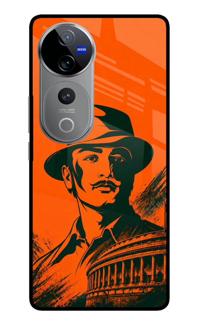 Bhagat Singh Legacy Vivo V40 Pro 5G Glass Case