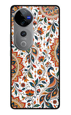 White Mayura Vivo V40 Pro 5G Glass Case