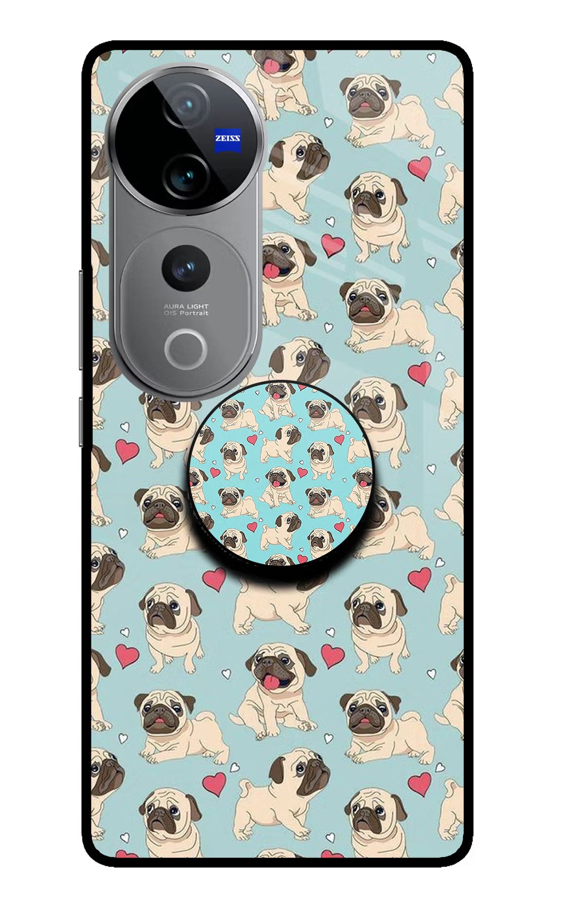 Pug Dog Vivo V40 Pro 5G Pop Case by Casekaro