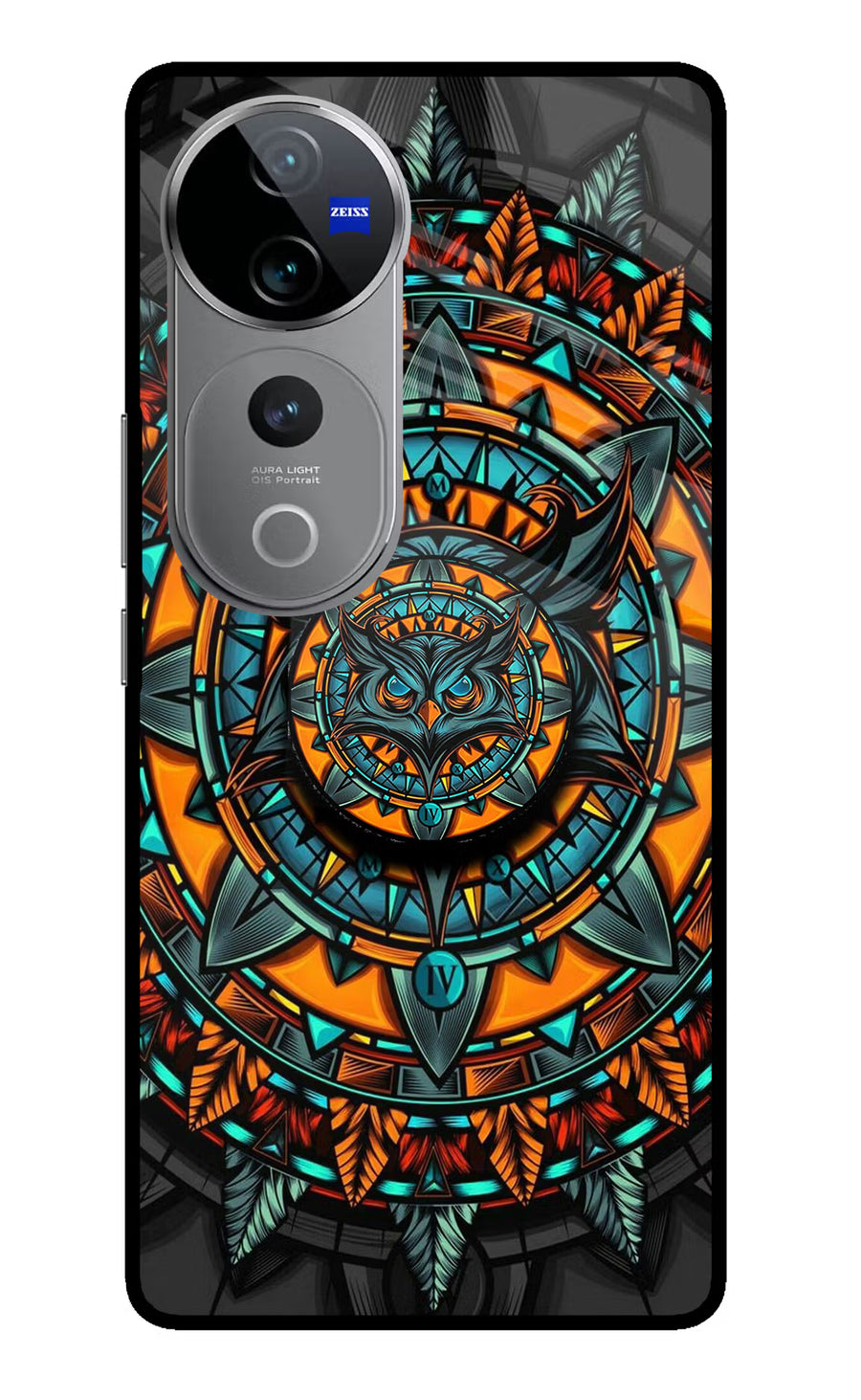 Angry Owl Vivo V40 Pro 5G Pop Case, Glass case
