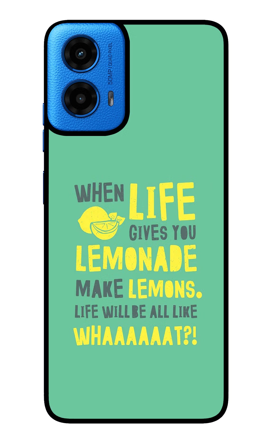Quote Moto G45 Glass Case