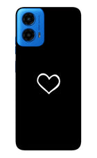 Heart Moto G45 Glass Case