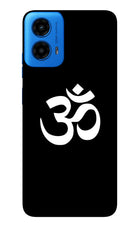 Om Moto G45 Glass Case
