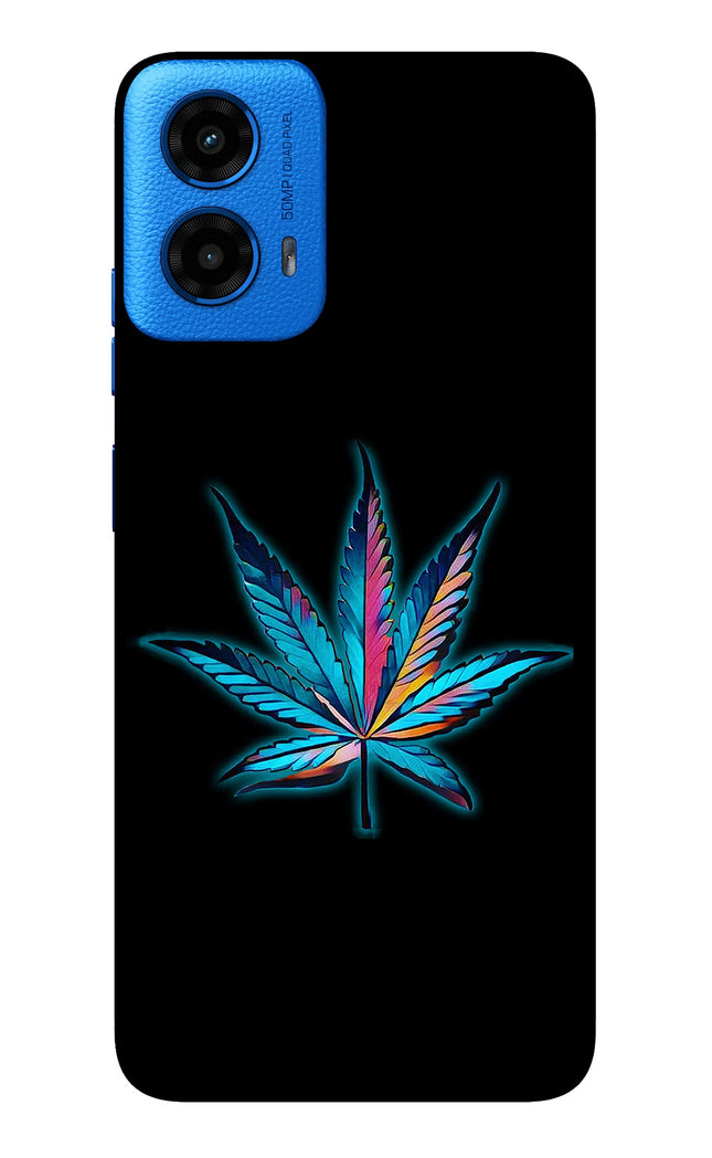 Weed Moto G45 Glass Case Back Cover by Casekaro