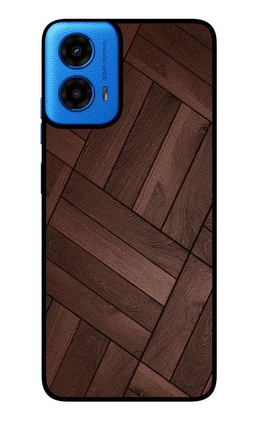 Wooden Texture Design Moto G45 Glass Case