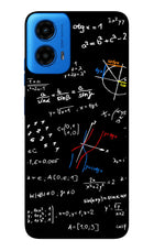 Mathematics Formula Moto G45 Glass Case Back Cover by Casekaro