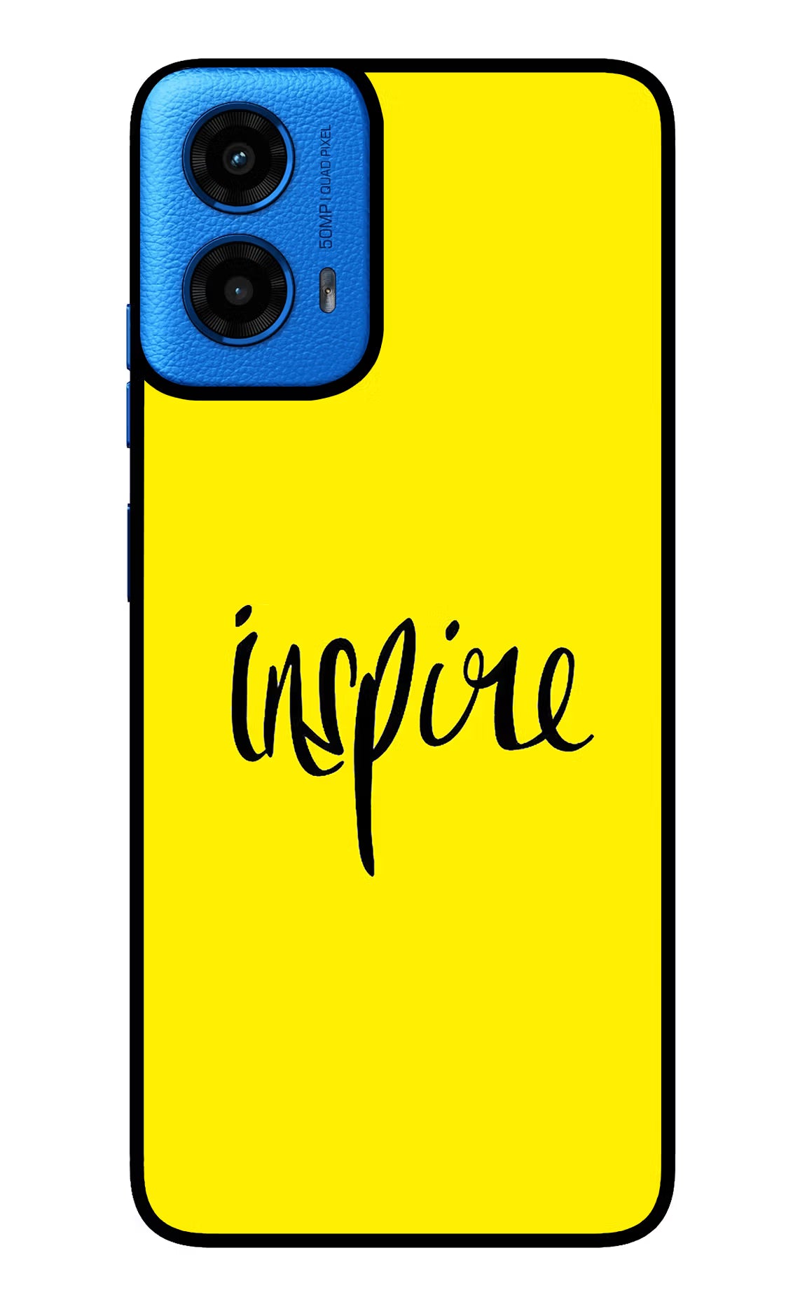 Inspire Moto G45 Glass Case Back Cover by Casekaro