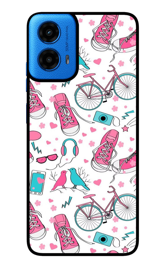 Artwork Moto G45 Glass Case