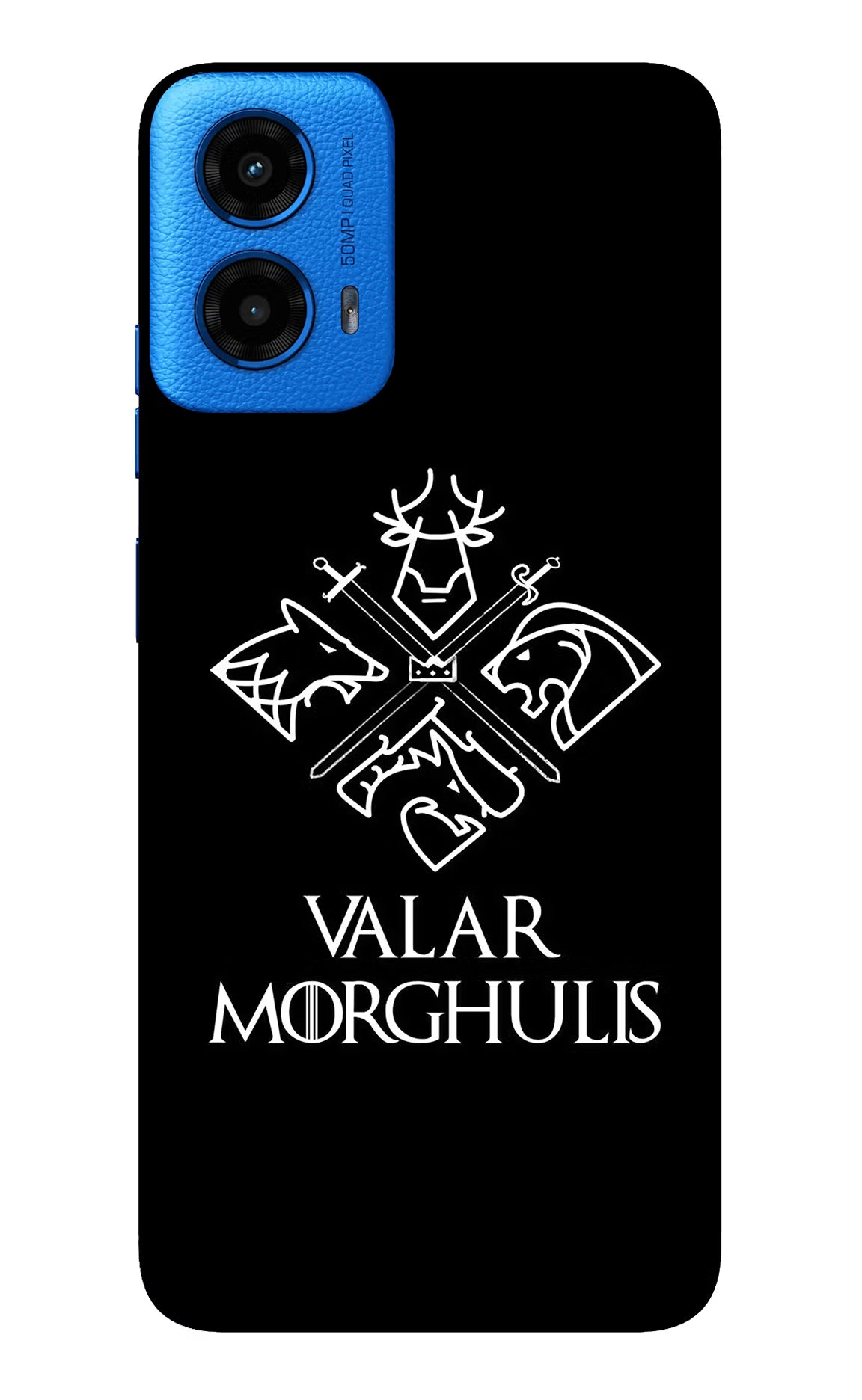 Valar Morghulis | Game Of Thrones Moto G45 Glass Case