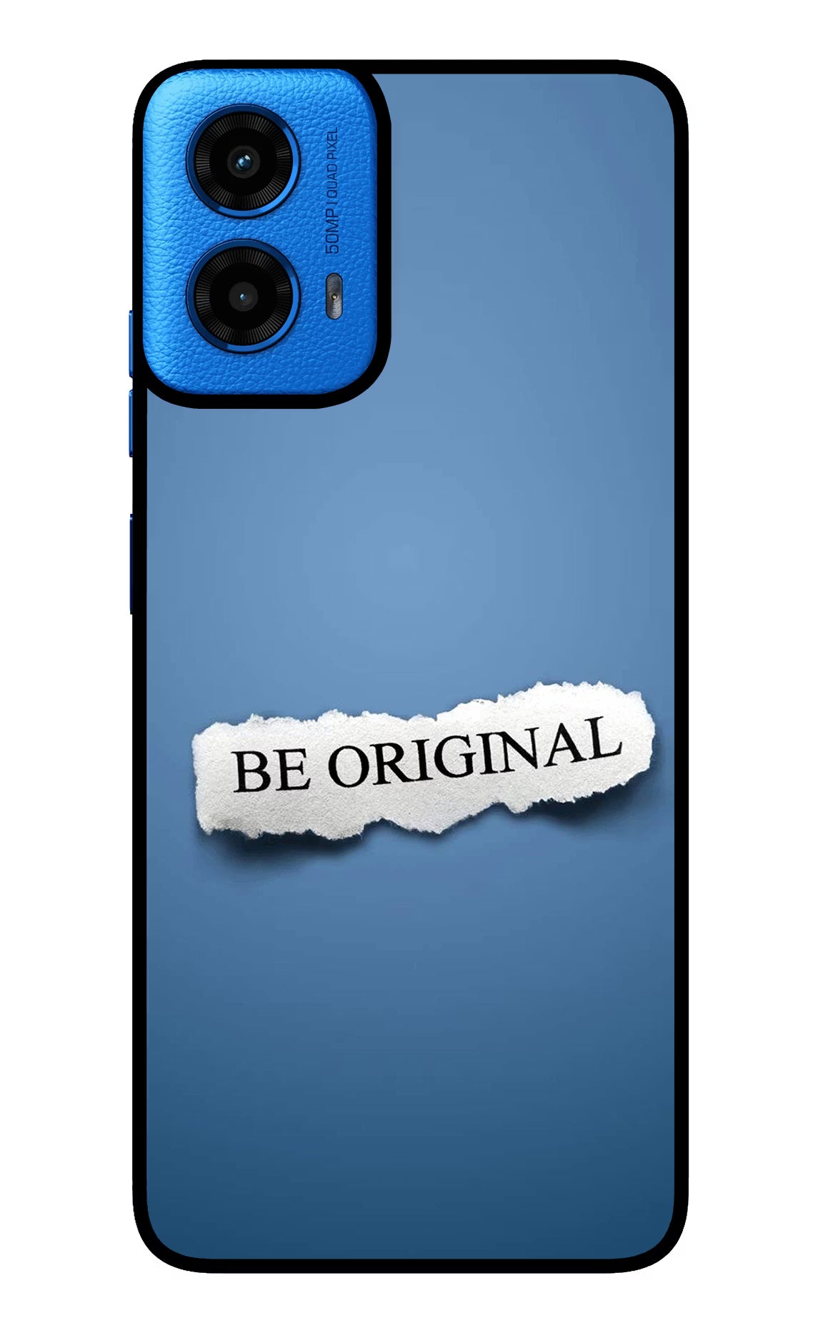 Be Original Moto G45 Glass Case Back Cover by Casekaro