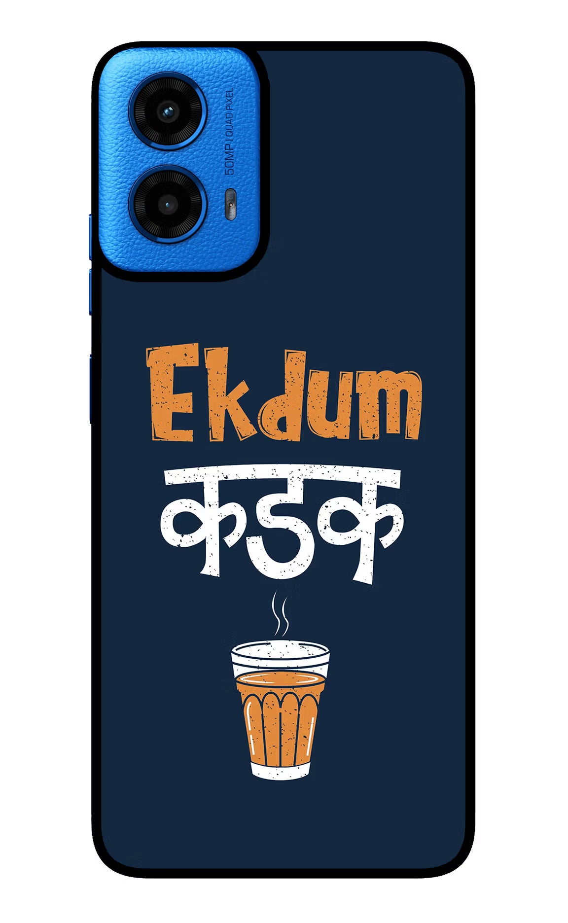 Ekdum Kadak Chai Moto G45 Glass Case