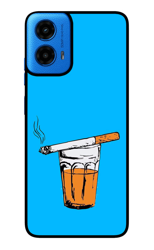 Chai Sutta Moto G45 Glass Case