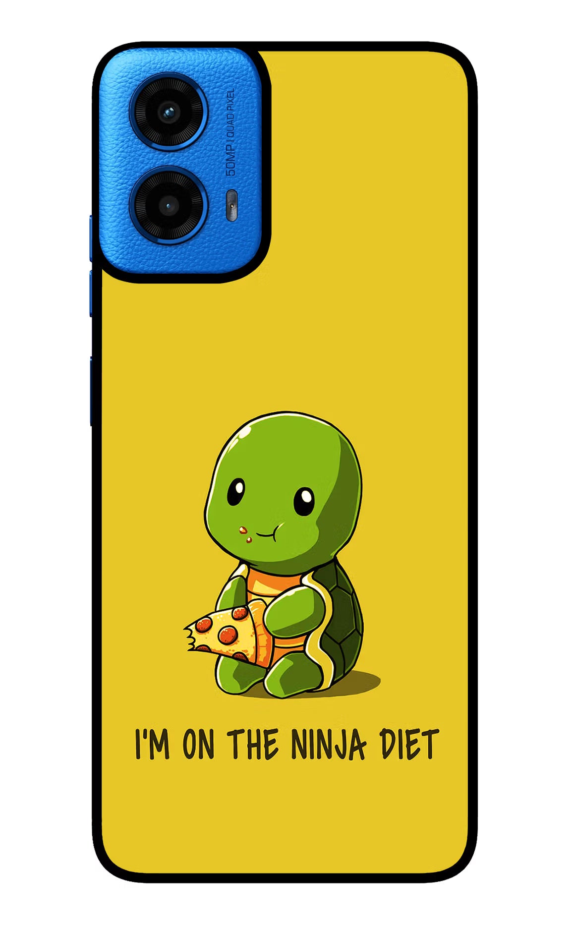 I'm on Ninja Diet Moto G45 Glass Case Back Cover by Casekaro