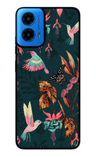 Birds Moto G45 Glass Case Back Cover by Casekaro