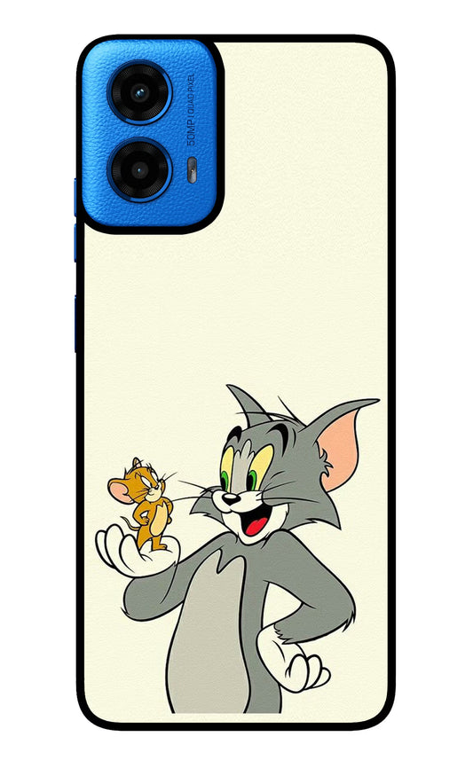 Tom & Jerry Moto G45 Glass Case