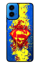 Superman logo Moto G45 Glass Case