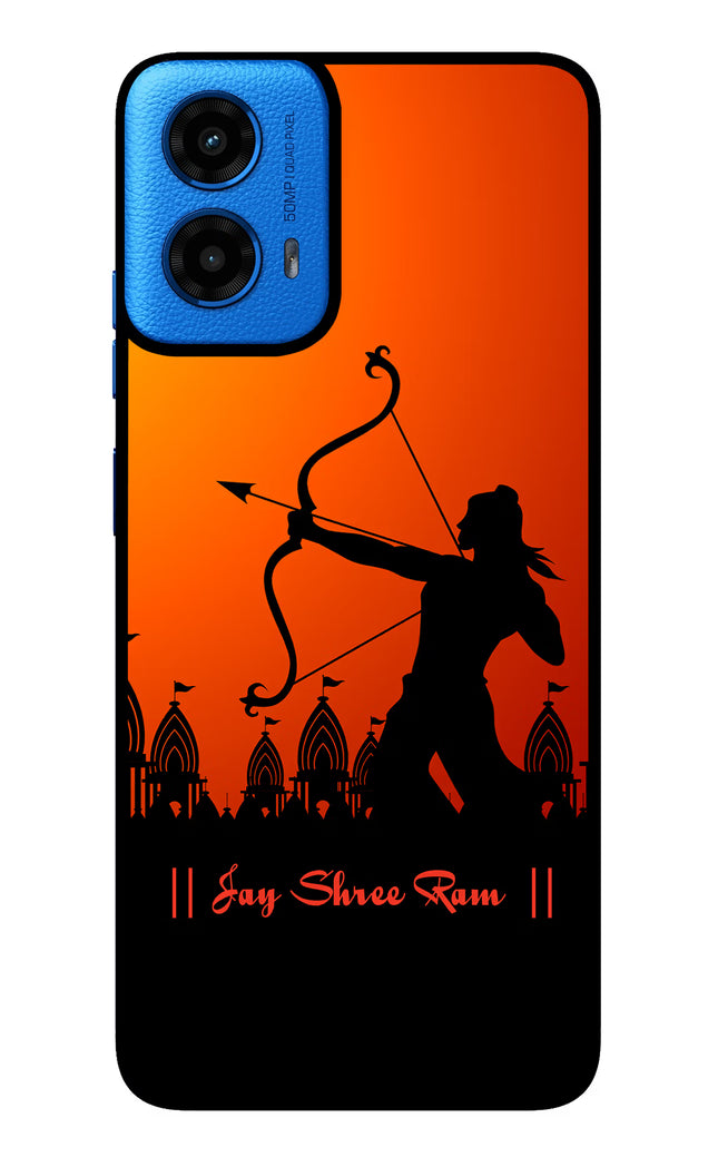 Lord Ram - 4 Moto G45 Glass Case Back Cover by Casekaro