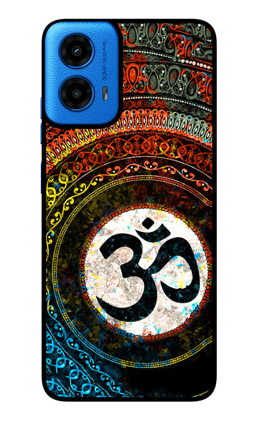 Om Cultural Moto G45 Glass Case