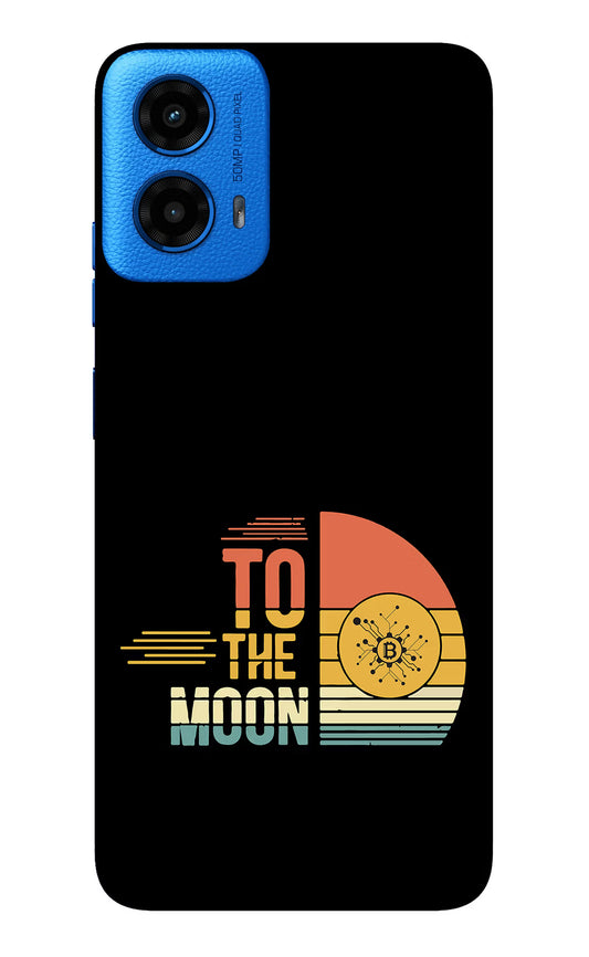 To the Moon Moto G45 Glass Case