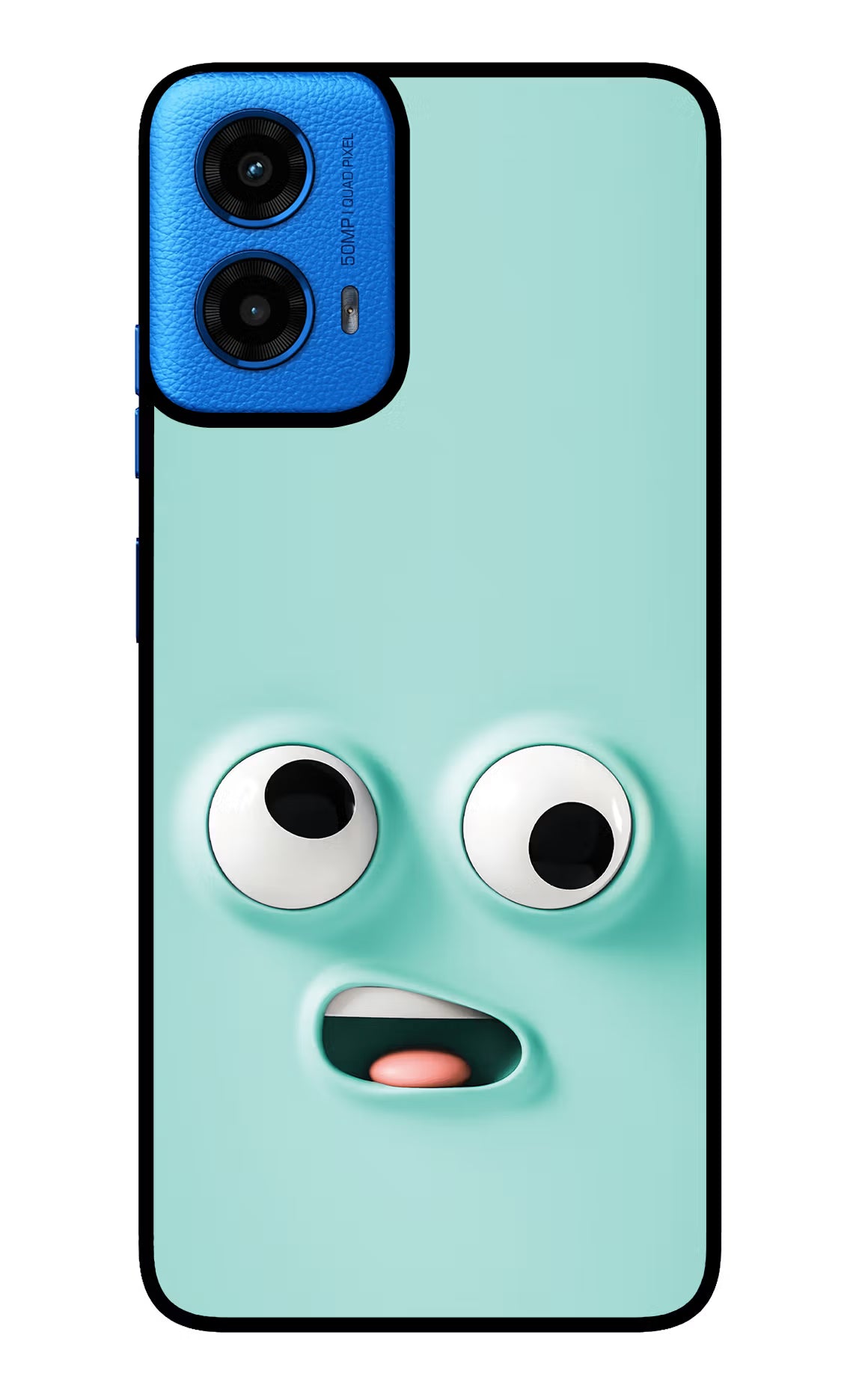 Funny Cartoon Moto G45 Glass Case Back Cover by Casekaro