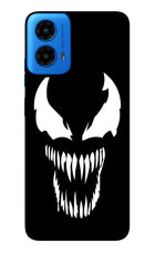 Venom Moto G45 Glass Case Back Cover by Casekaro