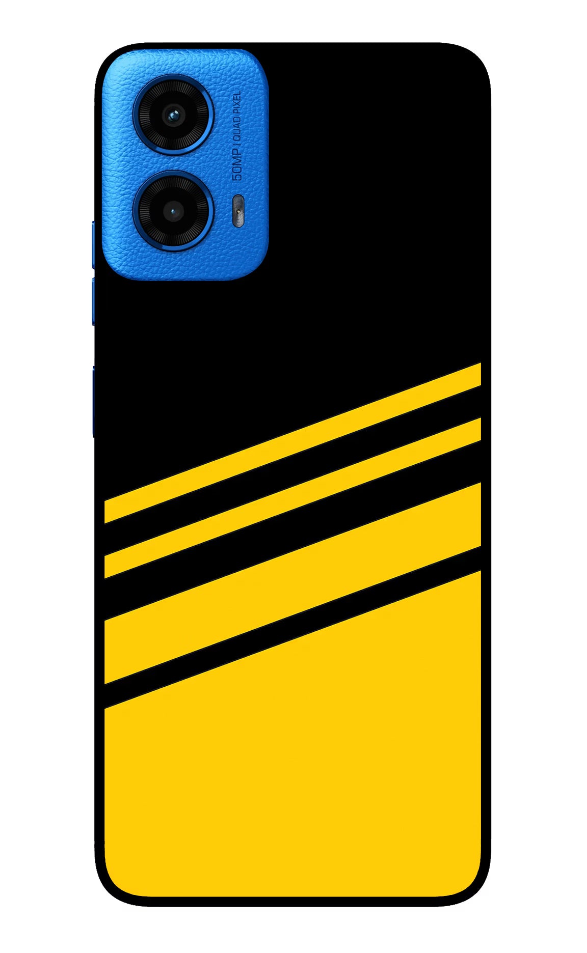 Yellow Shades Moto G45 Glass Case