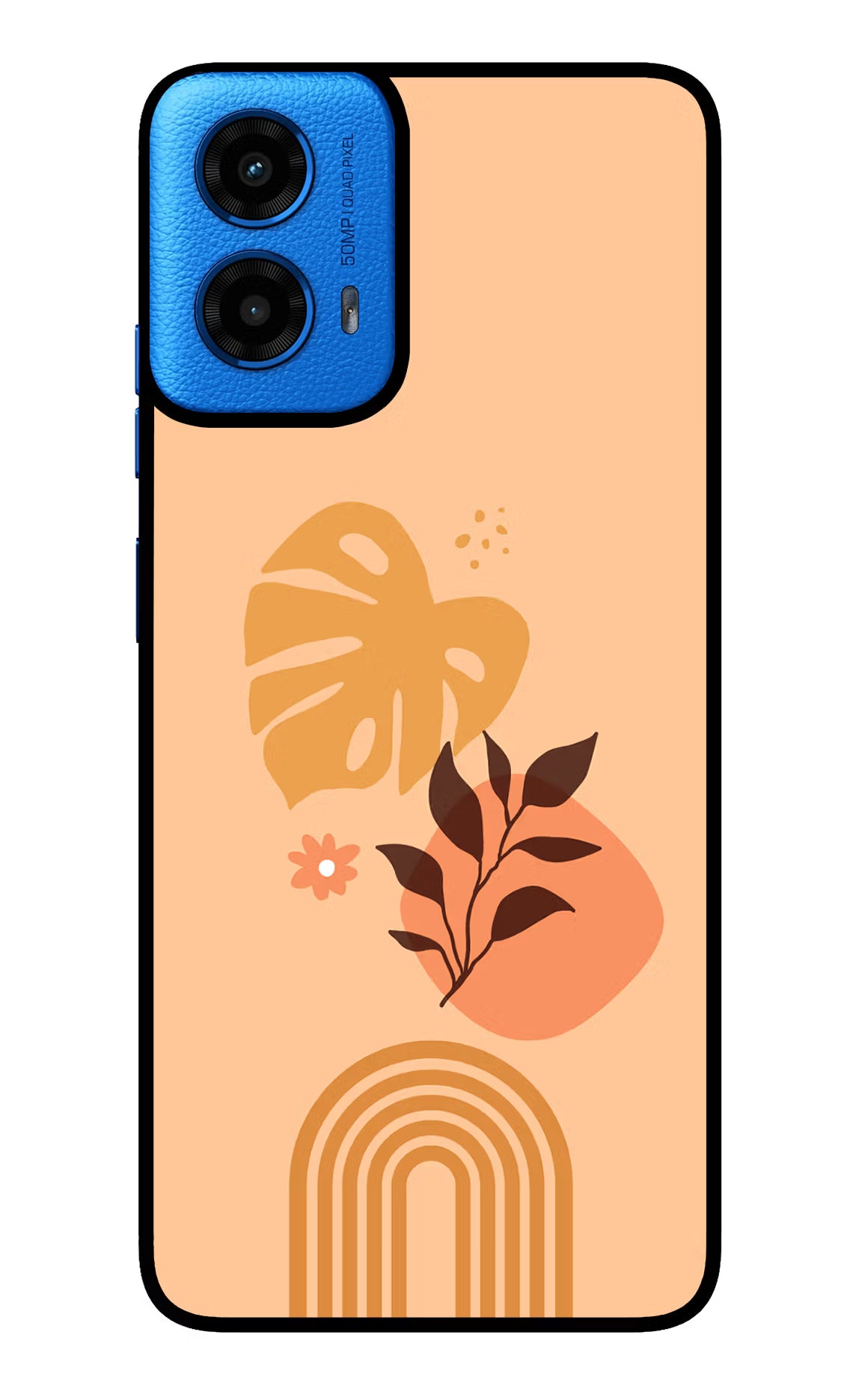 Bohemian Art Moto G45 Glass Case Back Cover by Casekaro