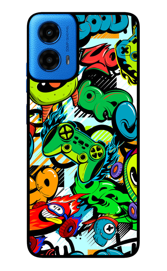 Game Doodle Moto G45 Glass Case