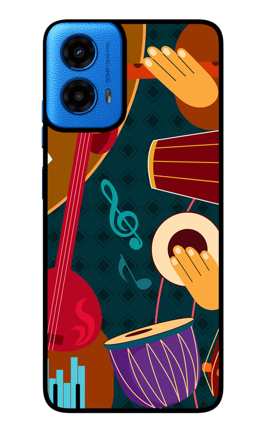 Music Instrument Moto G45 Glass Case
