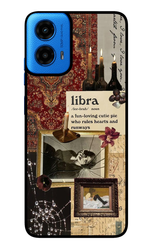 Libra Zodiac Moto G45 Glass Case