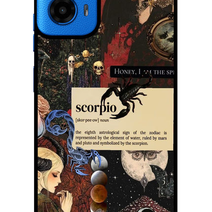 Scorpio Zodiac Moto G45 Glass Case
