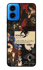 Scorpio Zodiac Moto G45 Glass Case