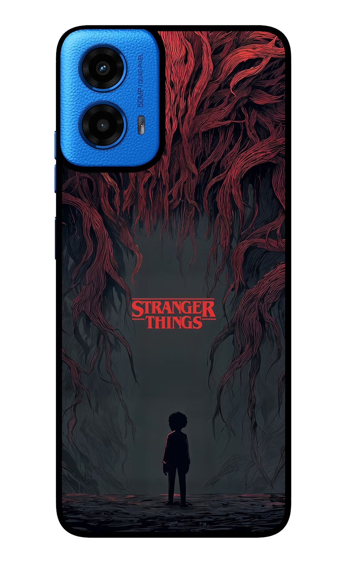 Ordinary Things Dark Side Moto G45 Glass Case Back Cover by Casekaro
