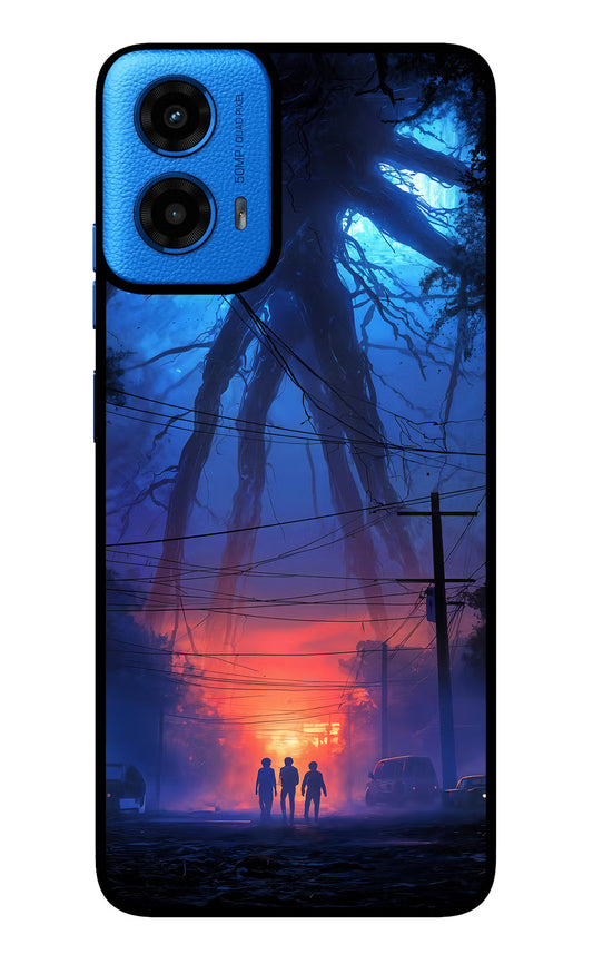 Ordinary Things Shadow Moto G45 Glass Case
