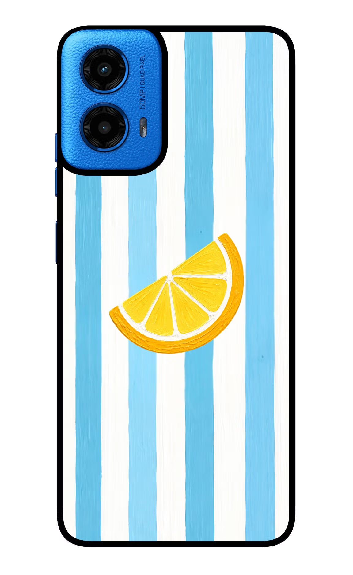 Summer Lemon Moto G45 Glass Case