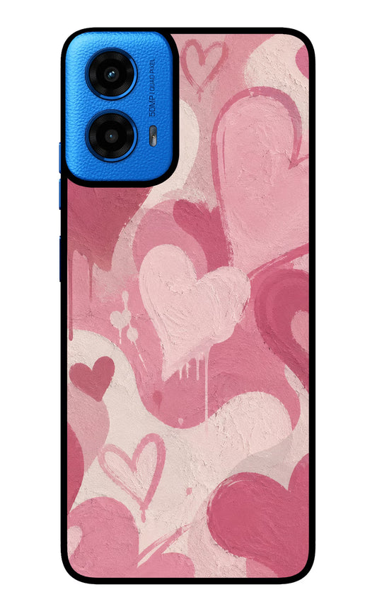 Hearty case Moto G45 Glass Case