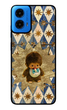 Woodooo Moto G45 Glass Case Back Cover by Casekaro