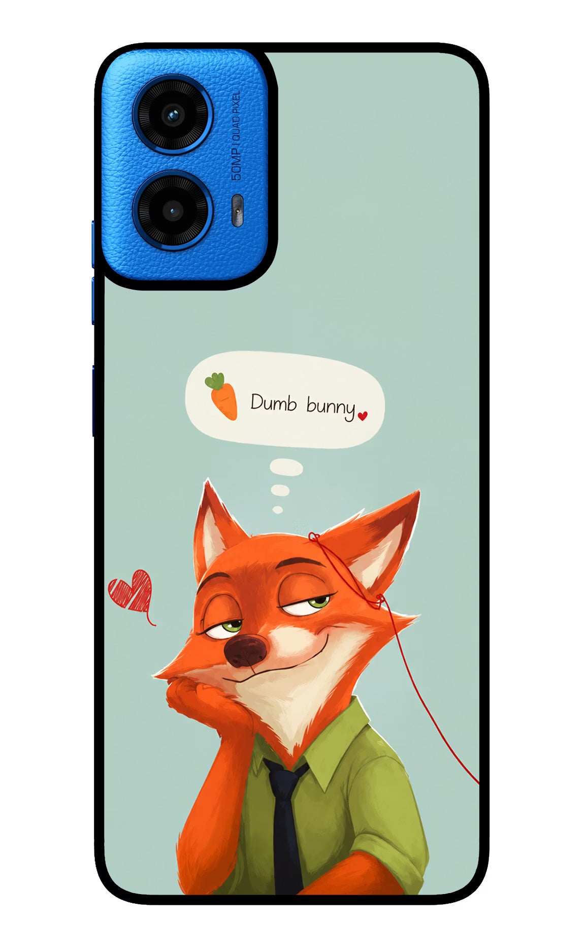 Nick Charm Moto G45 Glass Case