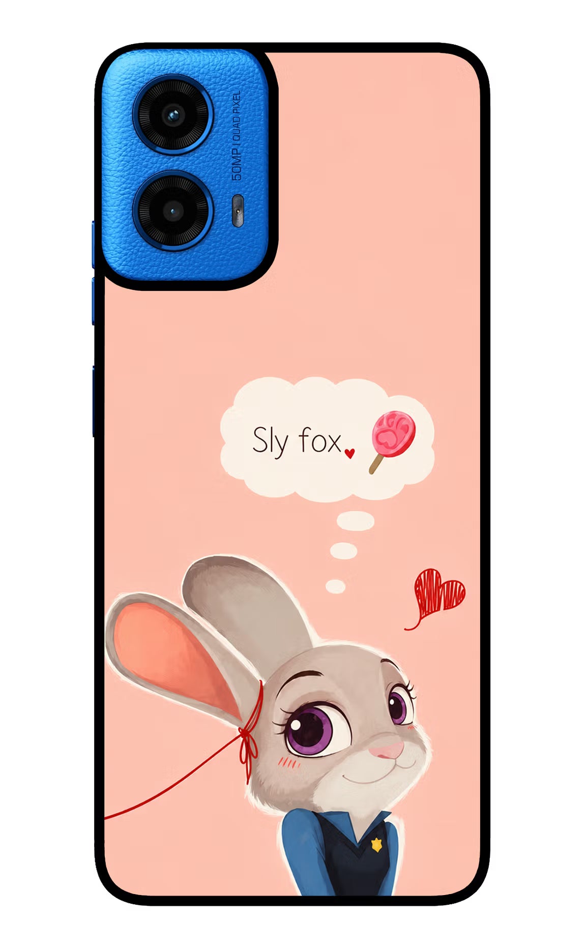 Judy Charm Moto G45 Glass Case