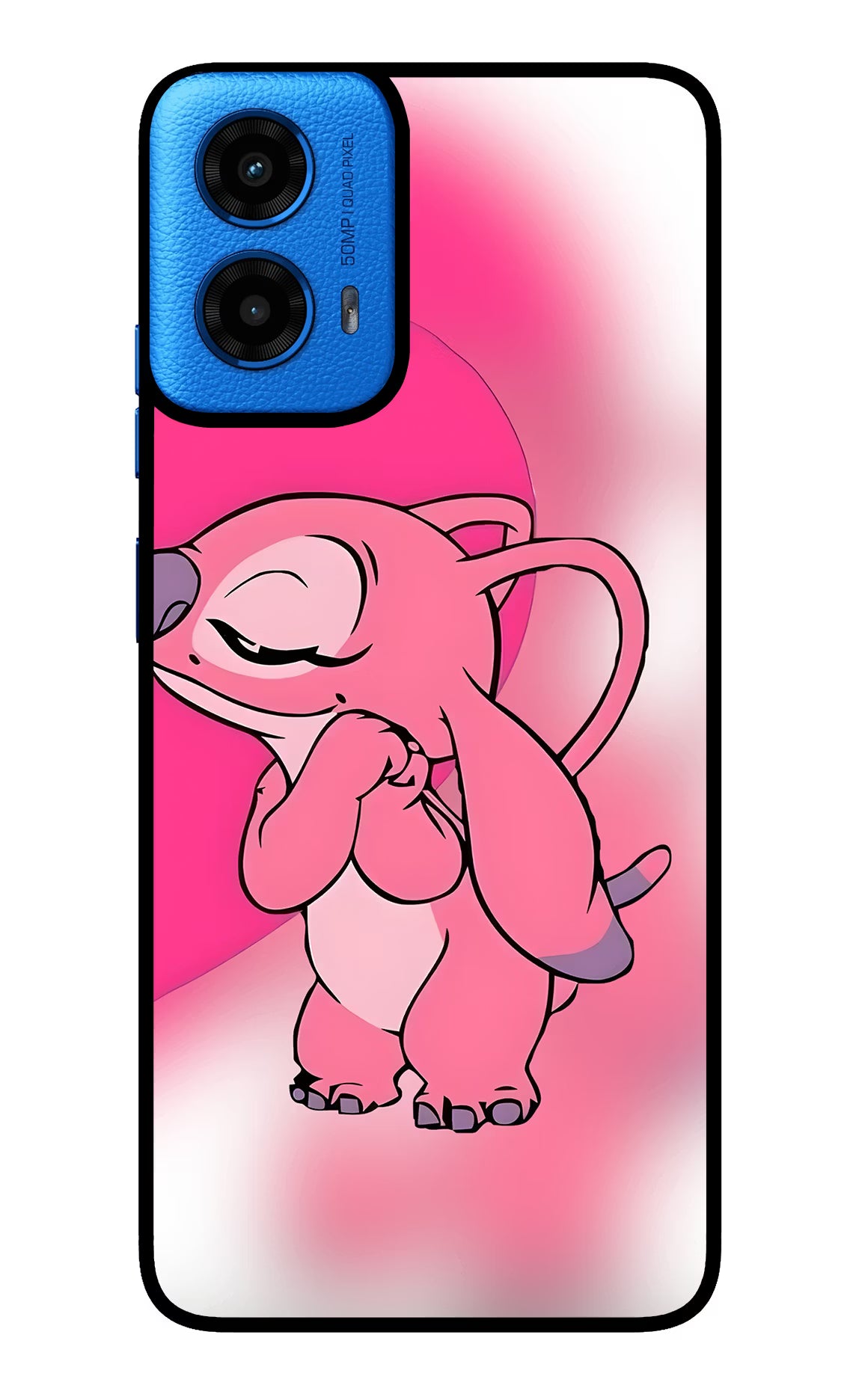Angel Hug Moto G45 Glass Case