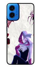 Gwen Verse Moto G45 Glass Case Back Cover by Casekaro