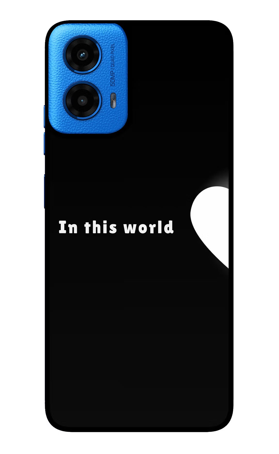 This World Moto G45 Glass Case