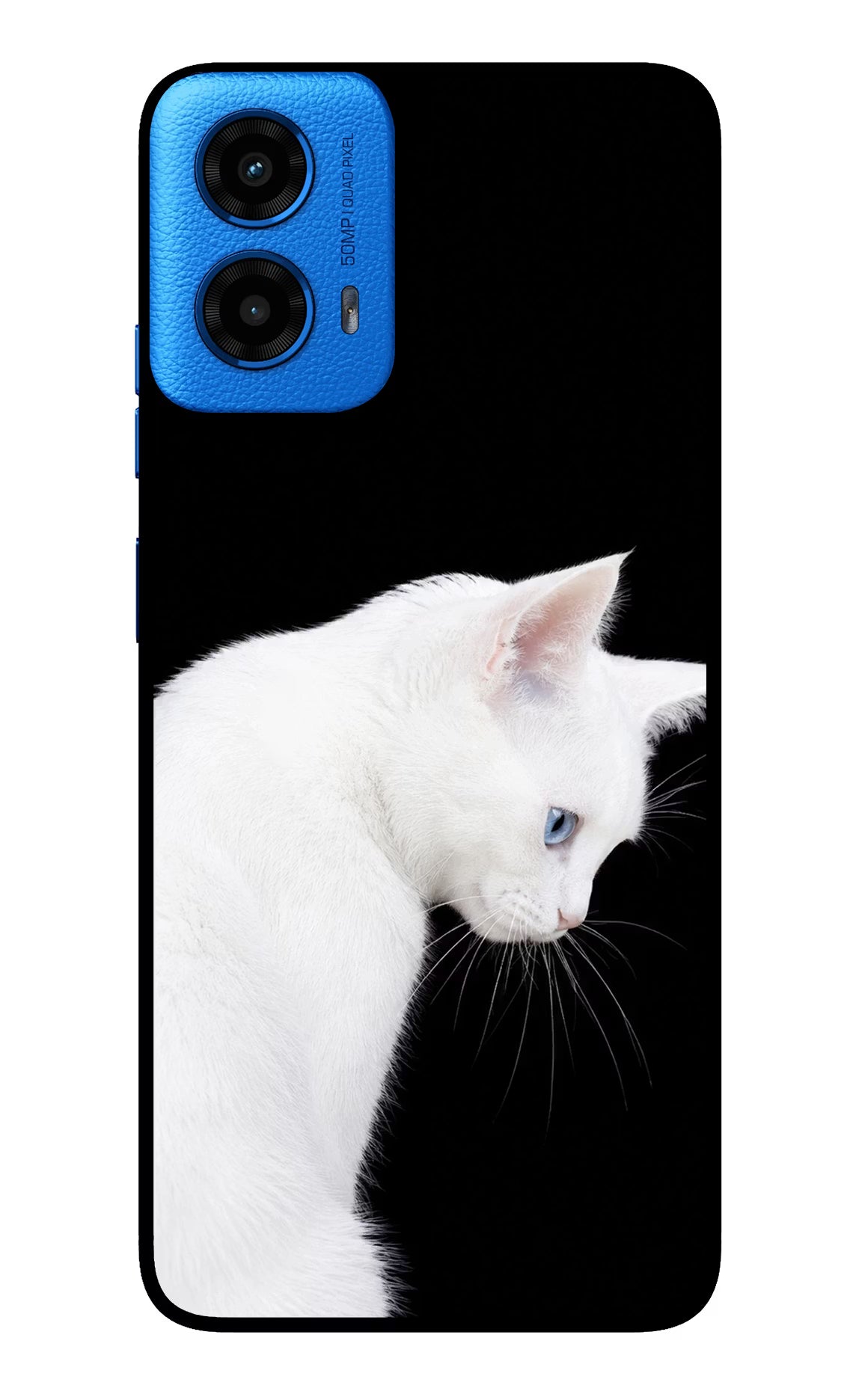 Snow Gaze Moto G45 Glass Case