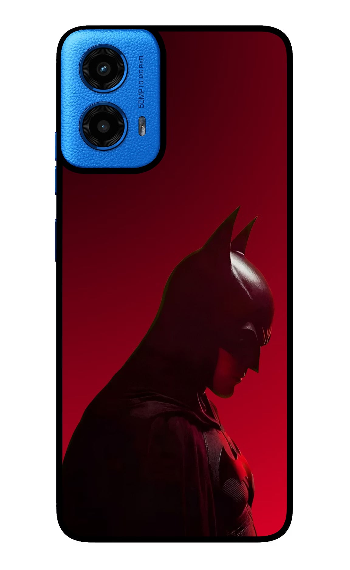 Dark Knight Moto G45 Glass Case Back Cover by Casekaro