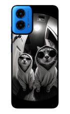 Hood Cats Moto G45 Glass Case
