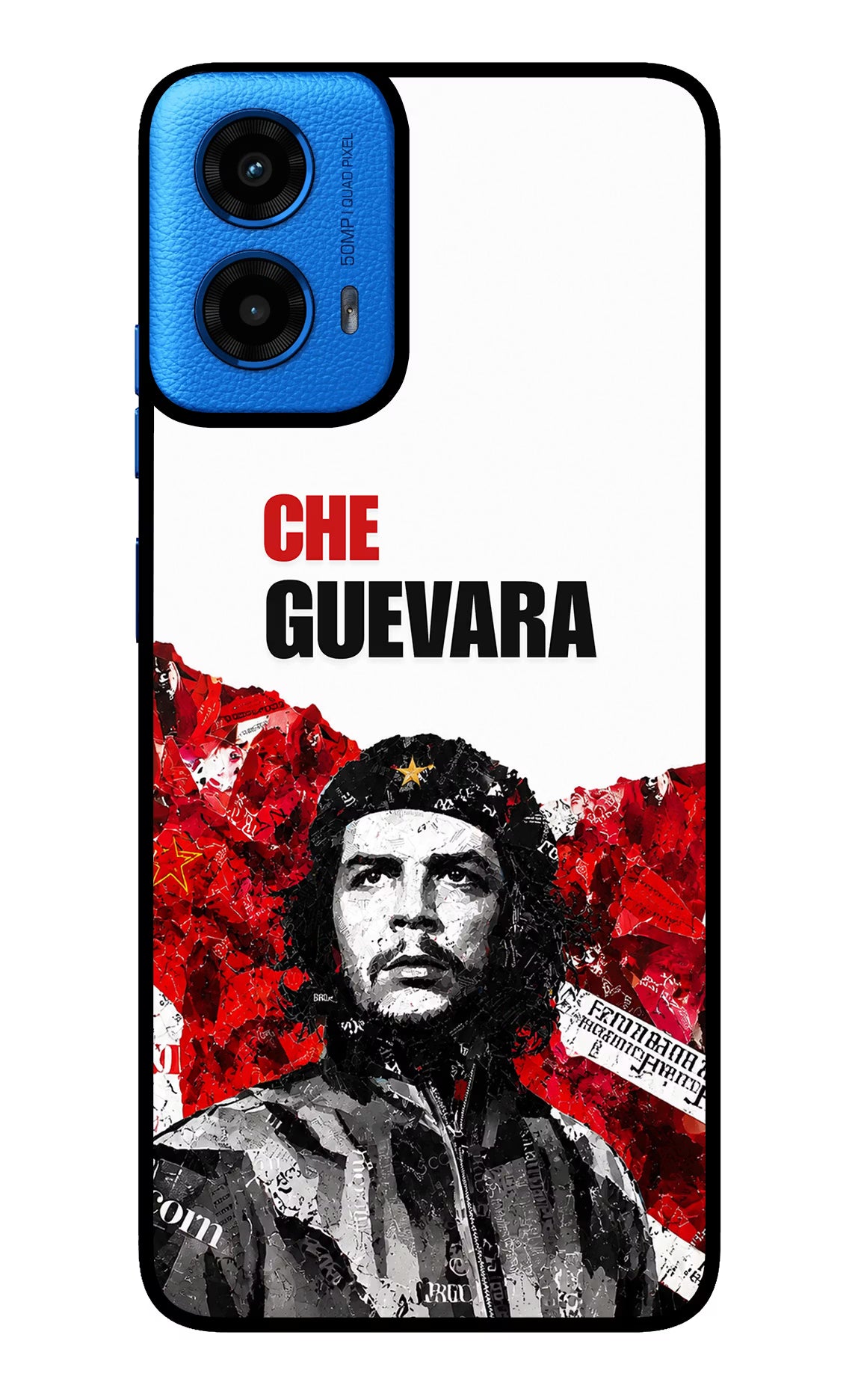 Che Guevara Revolution Moto G45 Glass Case